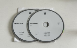 Apple LiveType Data discs