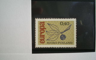 Postituore merkki EUROOPPA 1965 - LaPe 607 **