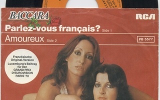 BACCARA: Parlez-vous Français? – 7” + KK 1978; ESC Luxemburg