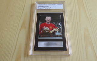 Wayne Rooney 2022-2023 Custom Cards ja kotelo
