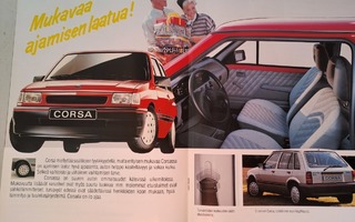 Opel Corsa -esite, 1991
