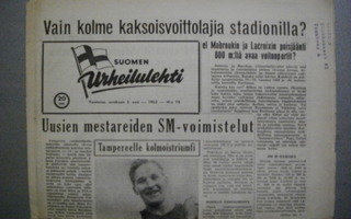Suomen Urheilulehti Nro 70/1953 (27.2)