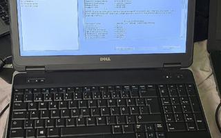 Dell latitude e6540, i5-4210m, 16Gb, ei kiintolevyä.