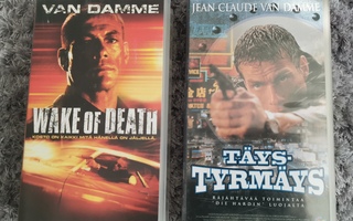 Täystyrmäys & Wake of Death (1988 & 2004) VHS
