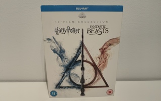 BD Harry Potter & Fantastic Beasts 10:n elokuvan kokoelma