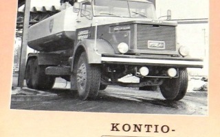 1970 Sisu L-131 / L-132 6x2 Kontio -Sisu esite - KUIN UUSI