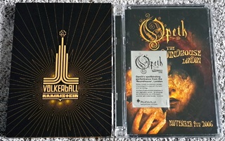 Rammstein ja Opeth - DVD + CD