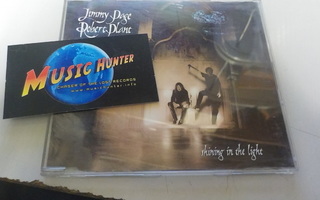 JIMMY PAGE & ROBERT PLANT - SHINING IN THE LIGHT PROMO CDS