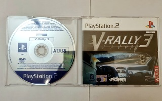 PS2 - V-Rally 3 promolevy (Täysversio)