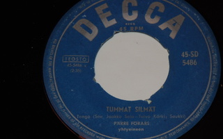 7" Pärre Förars - Tummat Silmät - single 1959 VG++