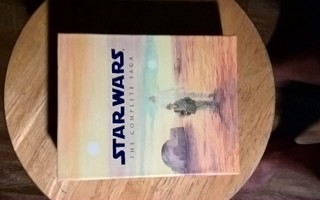 Star Wars - Complete saga  9 blu ray levyä