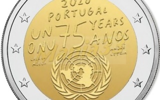 2€ Juhlaraha Portugal 2020 YK 75 vuotta