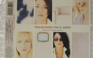 Paola & Chiara • Viva El Amor! CD Maxi-Single