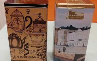 Stockmann kahvipurkki x 2