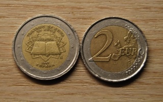 Espanja 2007 2 € Rooman sopimus