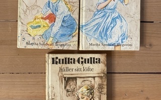 Kulla - Gulla kirjoja  3 kpl , ruotsinkielisiä
