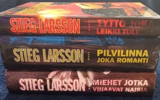 3 x Stieg Larsson romaani