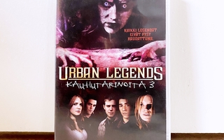 Urban Legends - Kauhutarinoita 3 (2005) DVD Suomijulkaisu