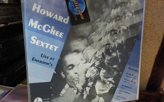 HOWARD MCGHEE SEXTET - LIVE AT EMERSON'S EX+/EX+ LP