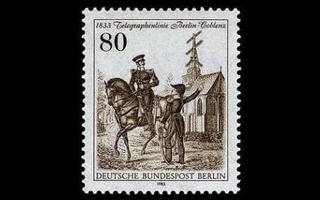 Berlin 693 ** Lennätinyhteys 150v (1983)