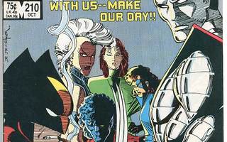 The Uncanny X-Men #210 October (Marvel 1986)  