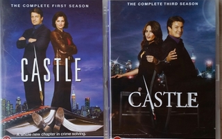 Castle - Kausi 1 ja 3 -DVD