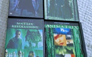 Matrix Trilogia + Animatrix DVD:t!!!