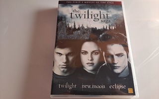 The Twilight Saga - First 3 movies (3-disc) (DVD)