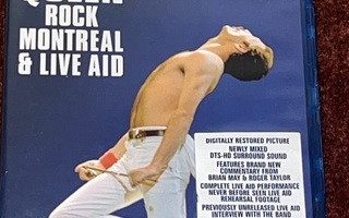 QUEEN - ROCK MONTREAL & LIVE AID - BLU-RAY