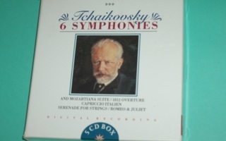 5 X CD Tchaikovsky 6 Symphonies