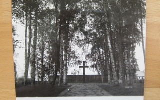 VANHA Valokuva Sankaripatsas Ylihärmä 1940-l