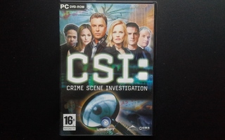 PC DVD: CSI: Crime Scene Investigation peli (2004)