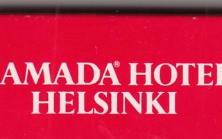 Helsinki . Ramada Hotel , tulitikkurasia  b362