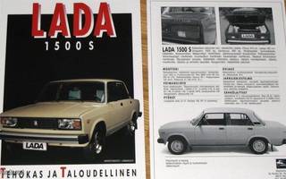 1990 Lada 1500 S esite - KUIN UUSI - suomalainen