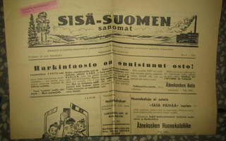 Sanomalehti: Sisä-Suomen Sanomat 23.2.1956