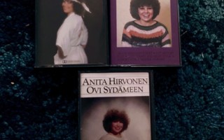 Anita Hirvonen C-kasetteja 3kpl