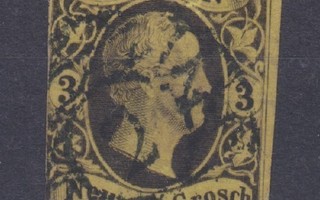 Saksa Reich Saksi 1851 Mi 6