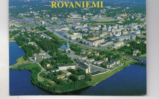 Rovaniemi: Ilmakuva  (napapiirin erikoisleima  11.9-1996)