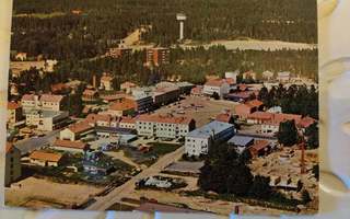 Kankaanpää Karhumäki   ilmakuva keskusta -70 luvun alkua