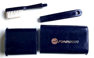 Finnair matka hammasharja ja kotelo
