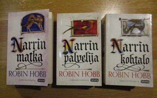 ROBIN HOBB Lordi Kultainen -trilogia 1-3 *NID 3 KIRJAA seven