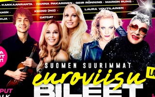 Suomen Suurimmat Euroviisubileet liput