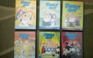 Family Guy : Kaudet 1 - 5 ( Dvd)