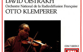 Johannes Brahms, David Oistrakh - Violin Concerto CD.