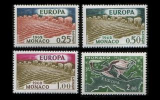 Monaco 695-8 ** Europa (1962)