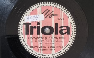 Savikiekko 1957 - Olavi Virta - Triola T 4304