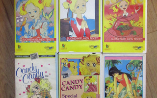 Sandybell & Candy Candy anime VHS-videokasetit & Superperhe