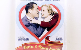 Herra & Rouva Smith (1941) DVD Suomijulk. Hitchcock
