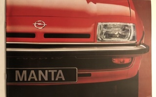 Myyntiesite - Opel Manta - 1978