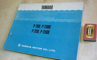 Huoltokirja Yamaha P200, 250
